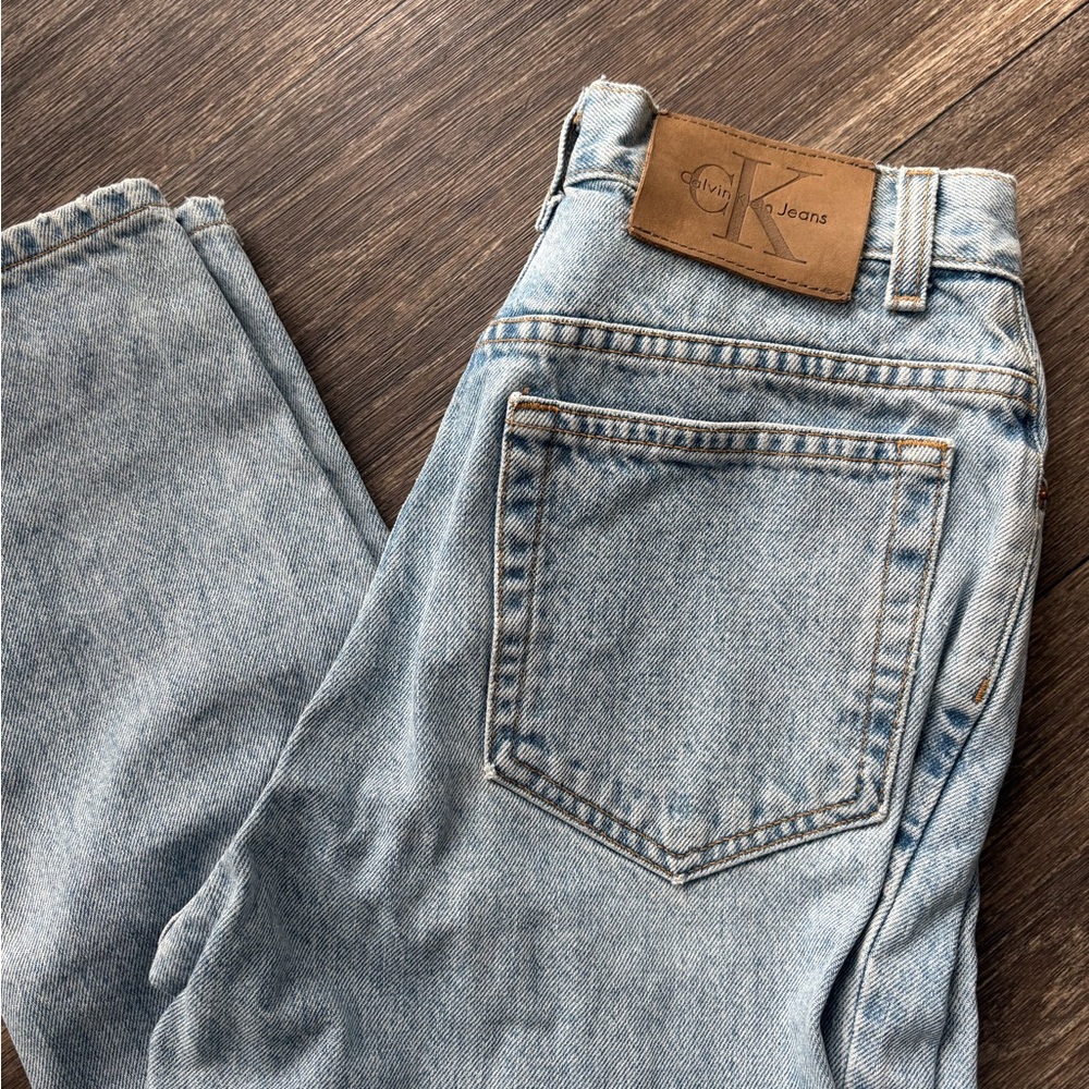 Calvin Klein mom Jeans in Light Blue